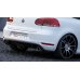 Накладки сплиттеры на задний бампер боковые на Volkswagen Golf VI GTI 35TH